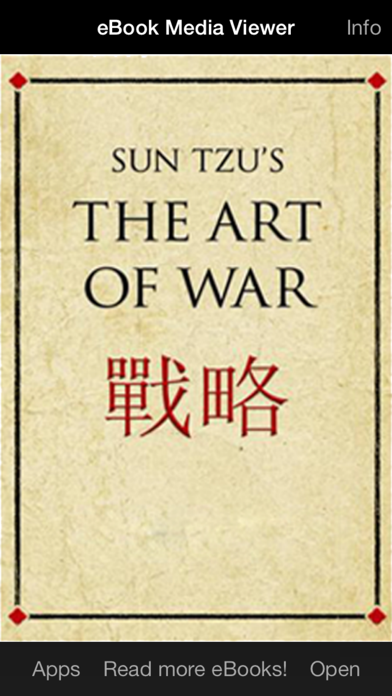 eBook: The Art of War Screenshot