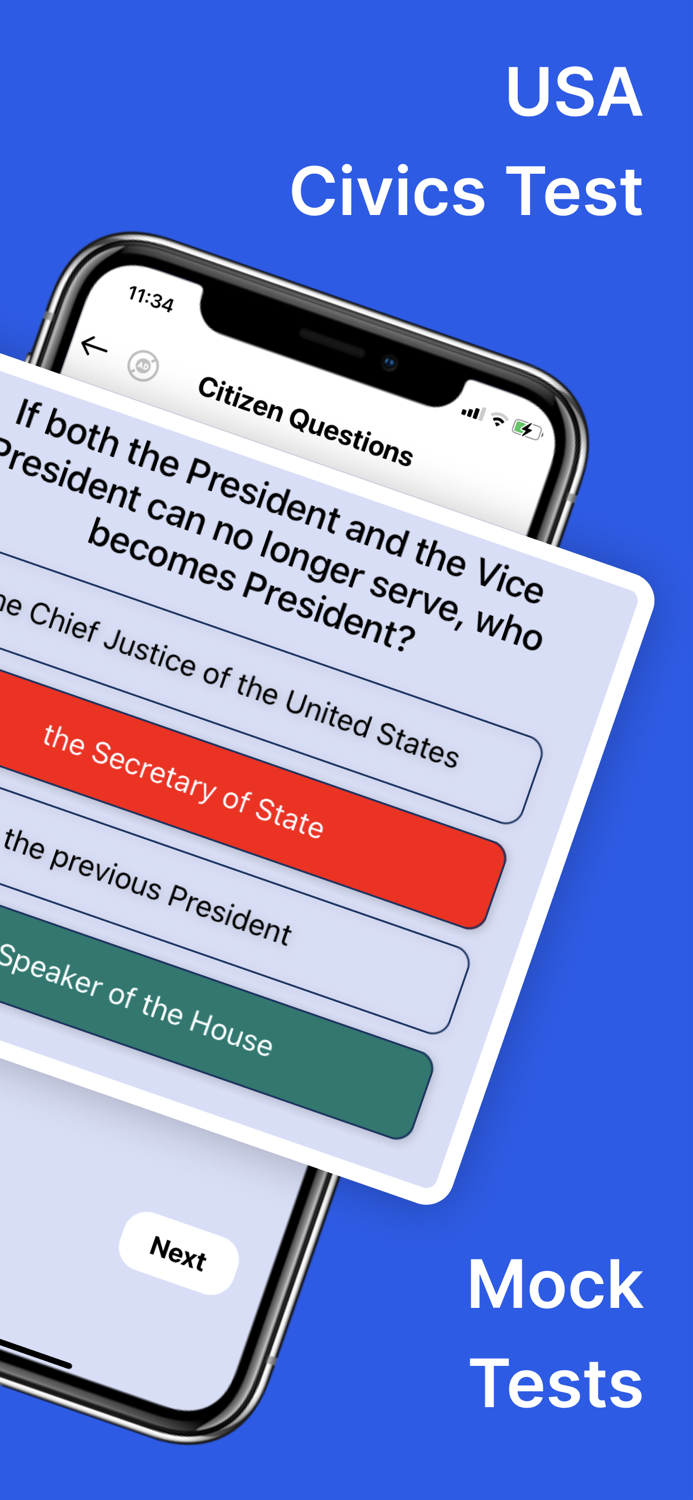 USA Civics Test and Case Tracker