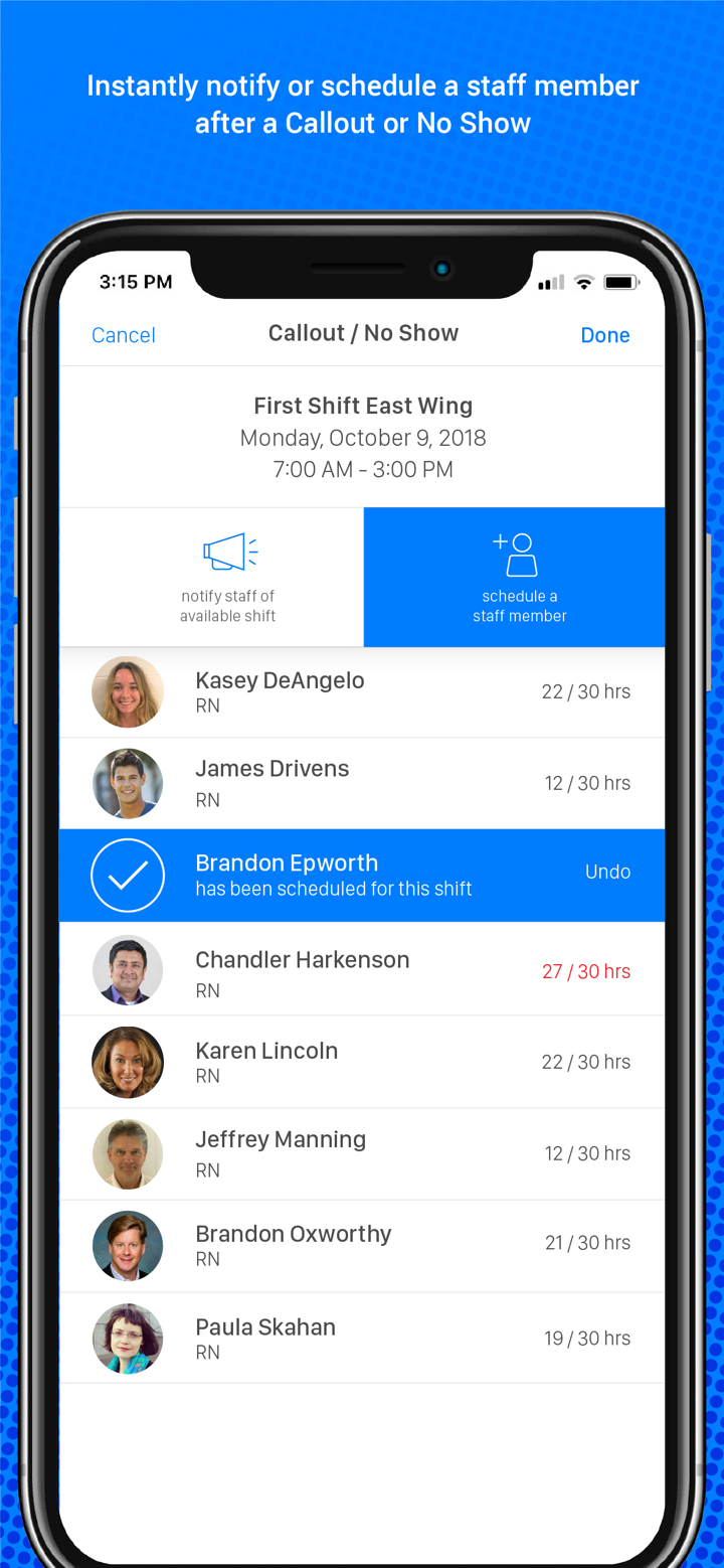 SchedulePop for Managers screenshot 4