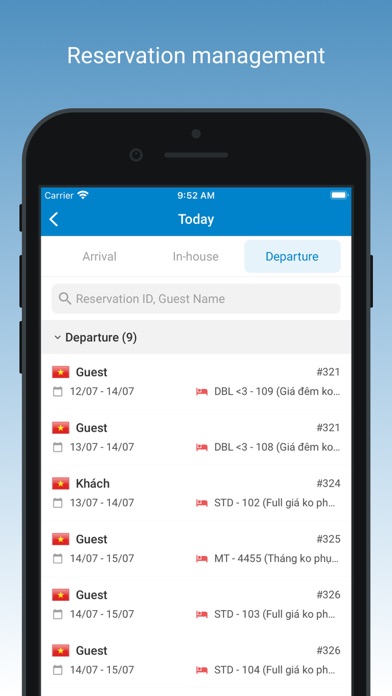 ezCloudHotel Manager Screenshot