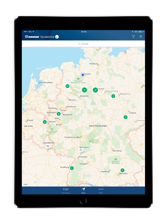 Screenshot #5 pour KRONE Telematics