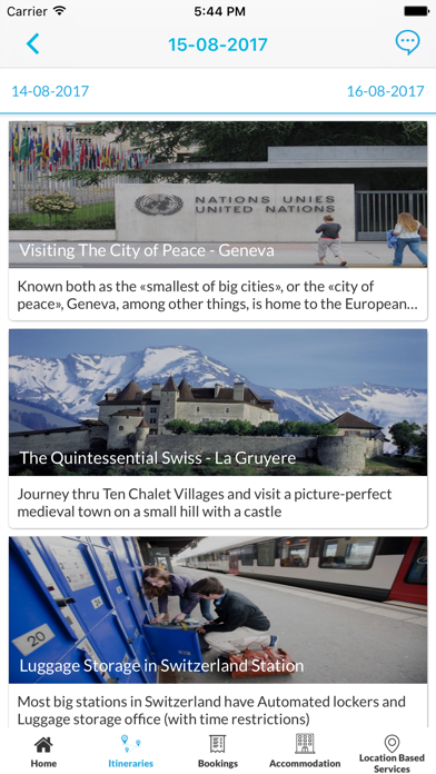 Catterfly iPhone screenshot 4 - Travel app