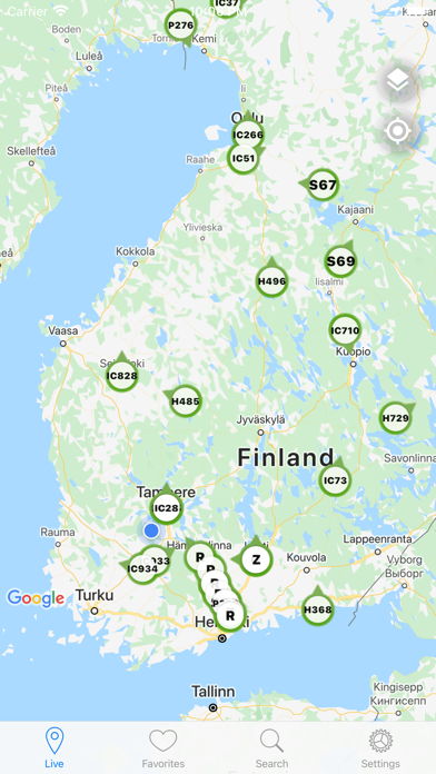 JunatNyt Trains Finland Screenshot