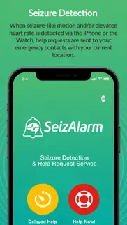 seizalarm: seizure detection iphone screenshot 2