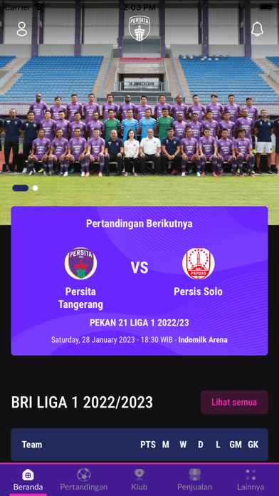 Persita Screenshot