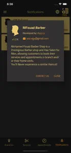 Mohamed Fouad Barber Shop screenshot #10 for iPhone