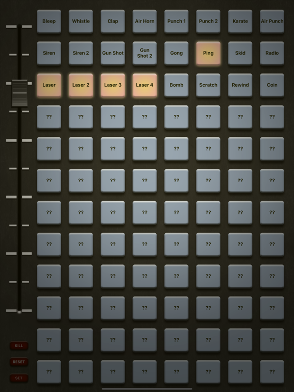 DJFX Custom Soundboard iPad app afbeelding 3