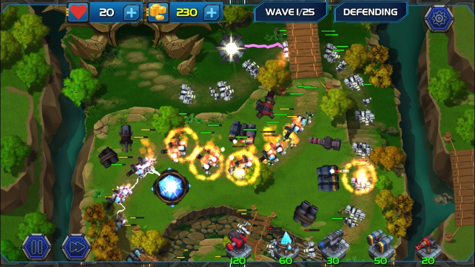#2. Rush Zone: Tower Defense TD (iOS) Bởi: Dong Truong Quang