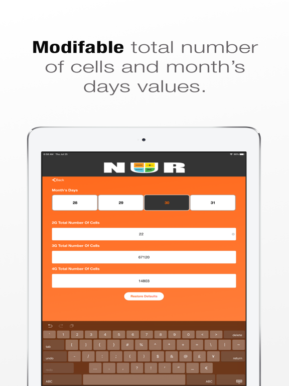 Screenshot #5 pour NURCalculator