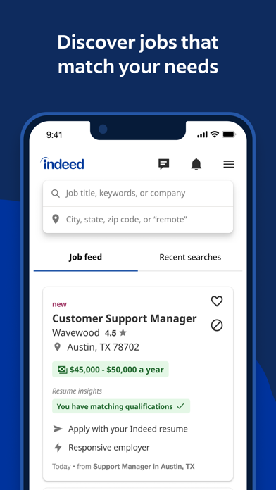 Indeed Job Search Screenshot