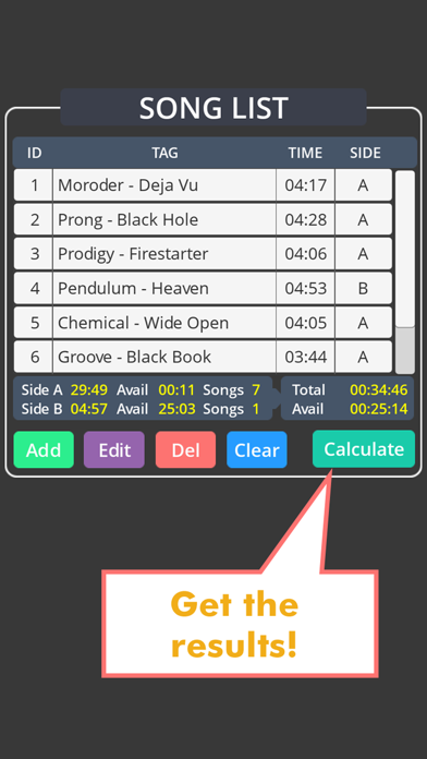 MixTape Calculatorのおすすめ画像5