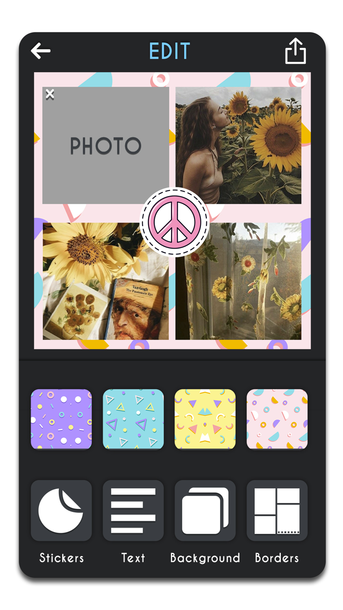 Collage Art - Stickers