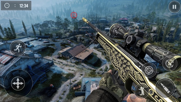 Epic Sniper Gun Shooting Games screenshot-4