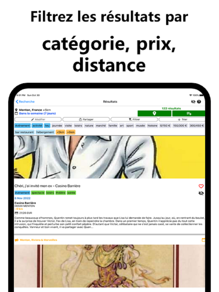 Ideactiv sorties concerts etc