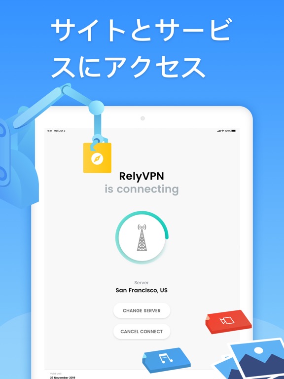 RelyVPN - WiFi Proxy Masterのおすすめ画像4