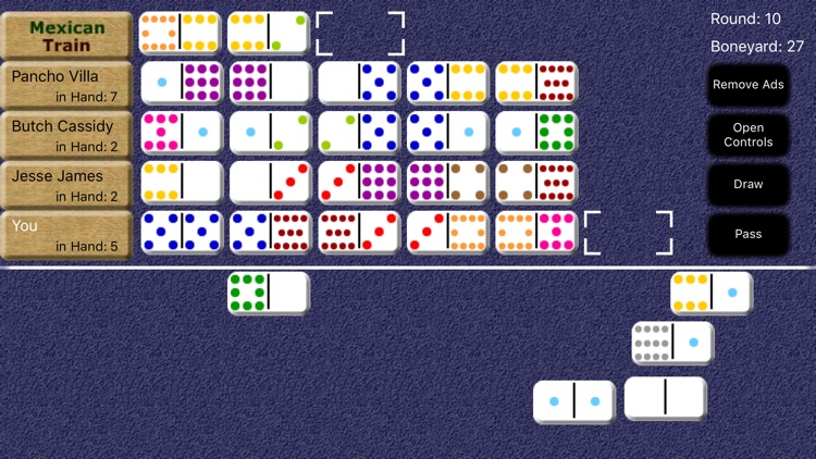 Mexican Train Dominoes screenshot-8