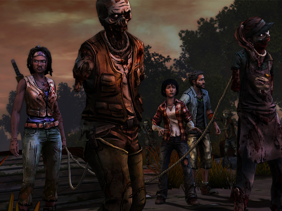 The Walking Dead: Michonne iPad app afbeelding 2