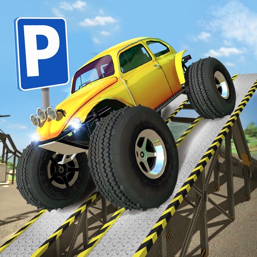 Obstacle Course Car Parking iOS App