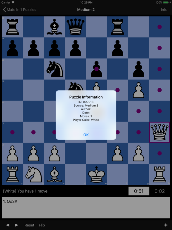 Mate in 1 Chess Puzzlesのおすすめ画像3