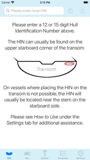 hin search - boat hin decoder iphone screenshot 1