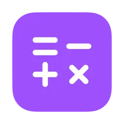 Dark Calculator app icon