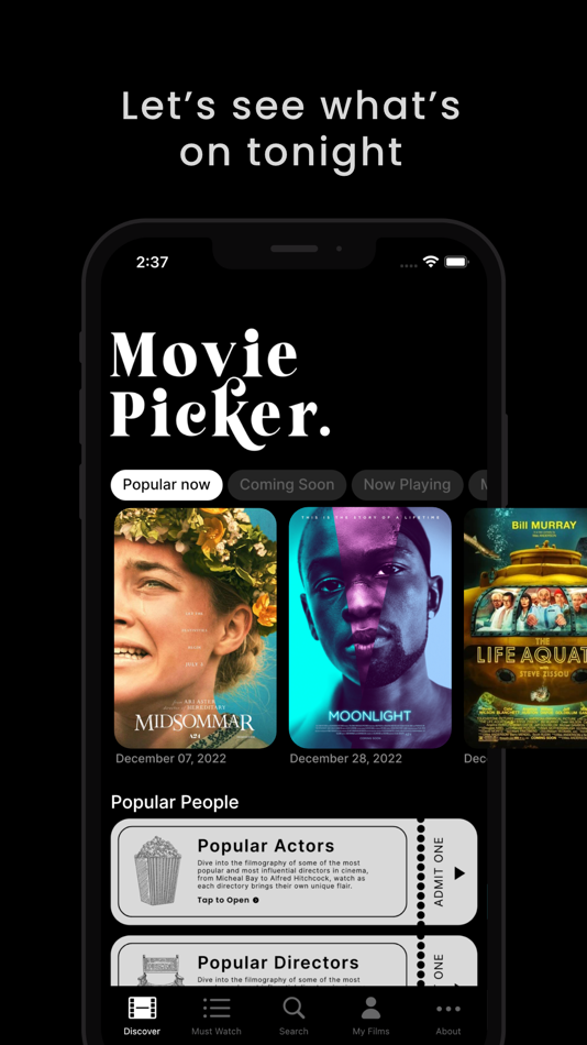 #1. Random Movie Picker (iOS) 由: Tiaan Johan van der Riel