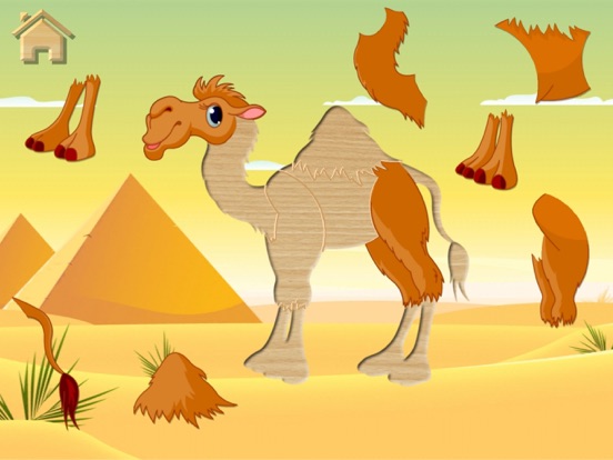 Kids Puzzles game for toddlers iPad screenshot 4 - Education app