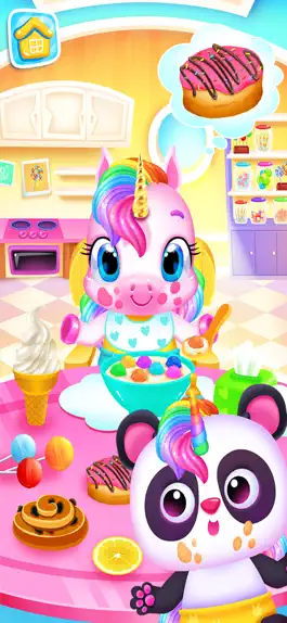 Game screenshot My Baby Unicorn & Panda Care hack