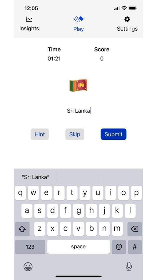 #2. Flag Quiz - Guess The Flag (iOS) Podle: Adam McAllister