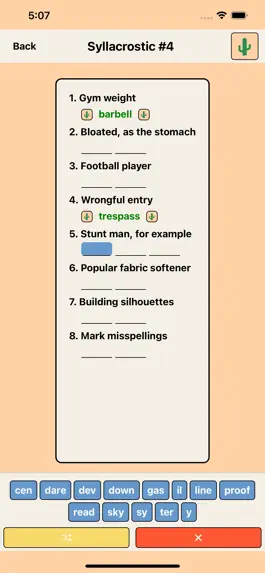 Game screenshot Syllacrostic mod apk