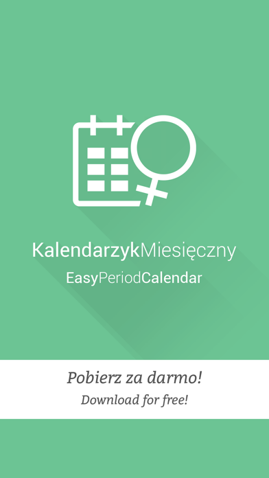 Easy Period Calendar Screenshot