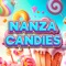 Nanza Candies offers colorful logic mechanics game, where you should match similar candy items