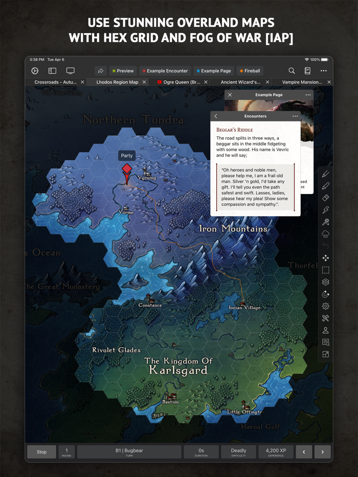 Encounter VTT for DandD 5E