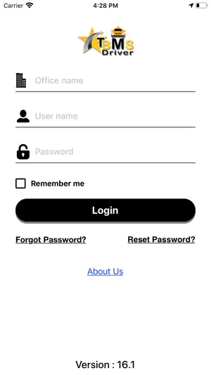 TBMS Driver - Taxi system screenshot 1