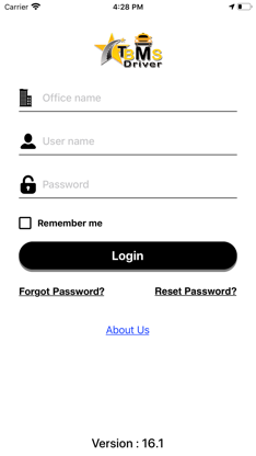 TBMS Driver - Taxi system screenshot 1