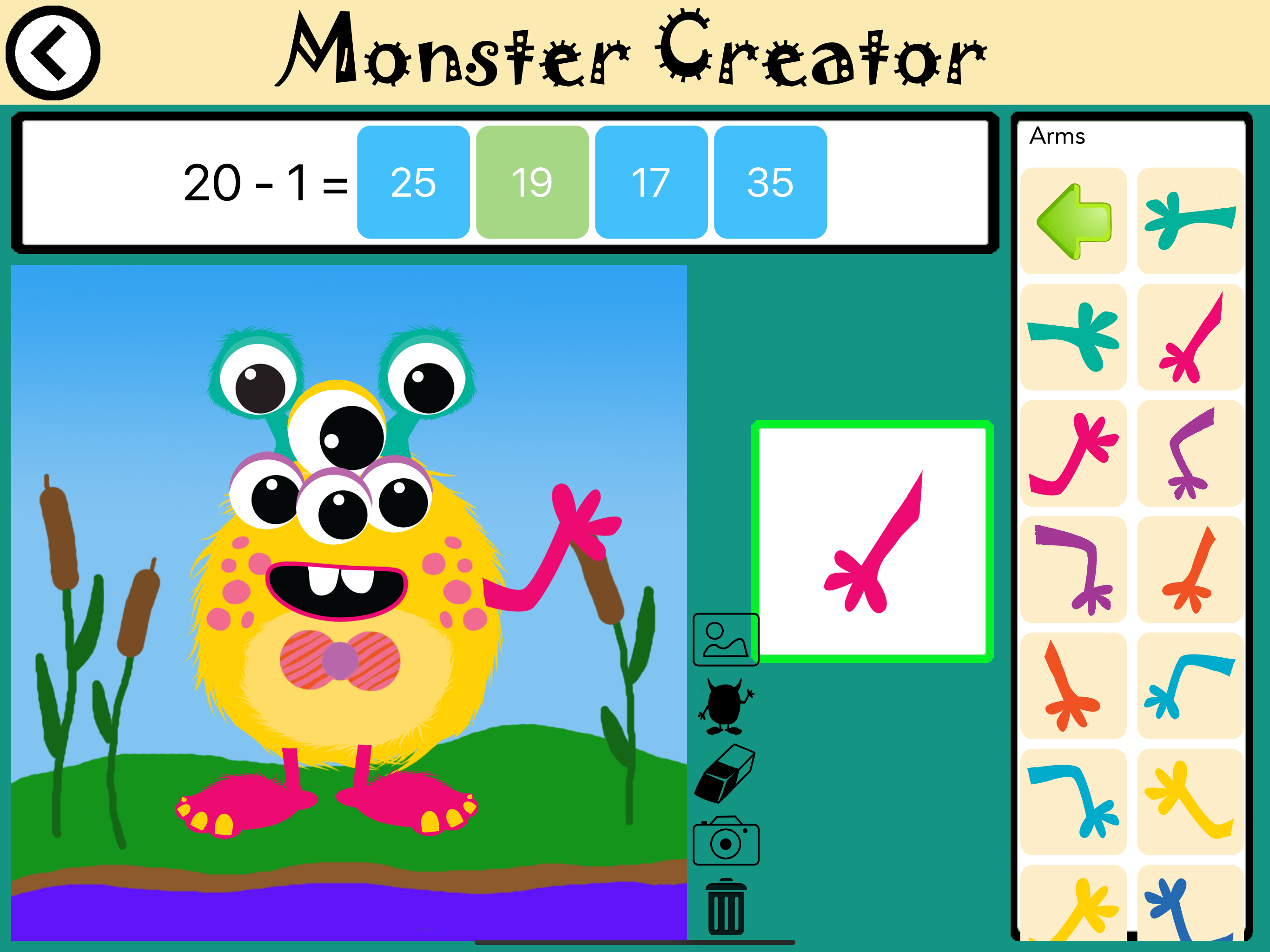 Monster Creator Math screenshot 6