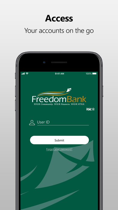 FreedomBank (Iowa) Screenshot
