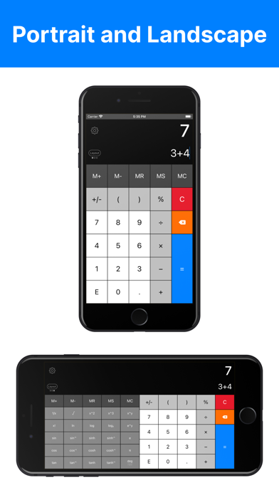 Calculator Pro Lite Screenshot