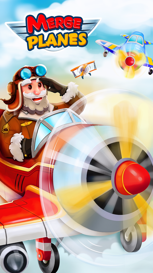 #1. Merge Planes Idle Tycoon (iOS) Bởi: Baxter Games Newcastle Limited