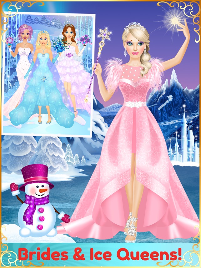 Ice Princess Dress Up and Makeup - Girl Games::Appstore for  Android