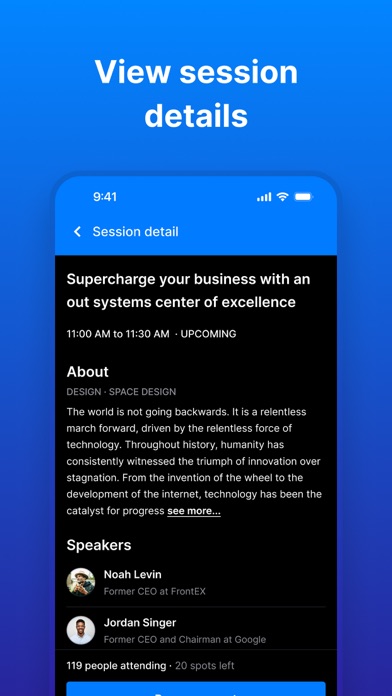 Catalyst Conference App Screenshot