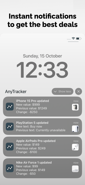 ‎AnyTracker - track anything! Capture d'écran