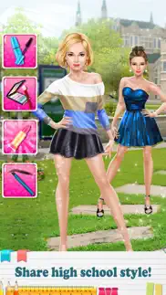 makeup games: back-to-school iphone screenshot 4