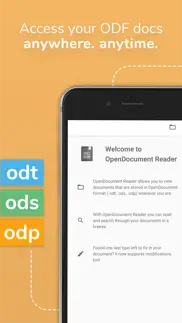 opendocument reader - view odt iphone screenshot 1