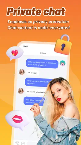 Game screenshot Lettchat - Anonymous Chat&Date hack
