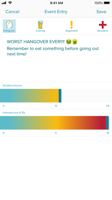 DrinkCoach+ Screenshot