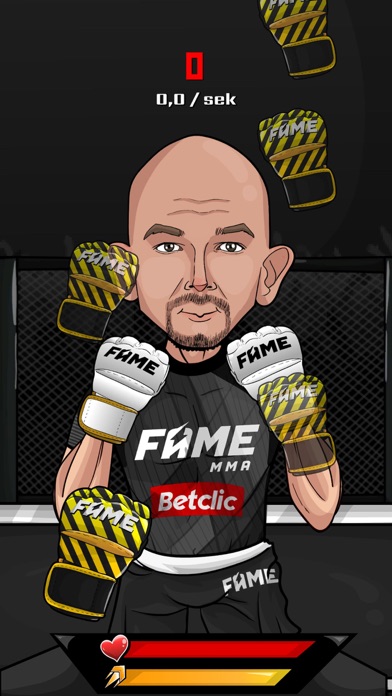 FAME MMA APP Screenshot