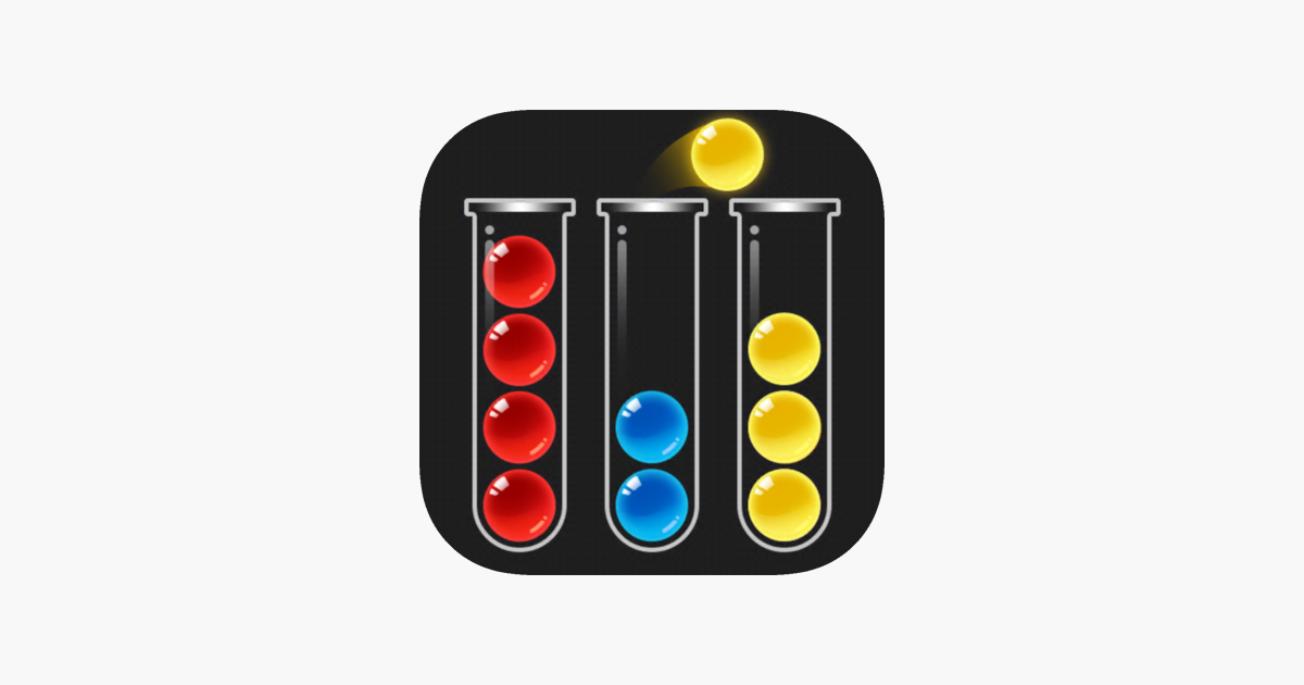Jogo de quebra cabeça de classificação de bola colorida versão