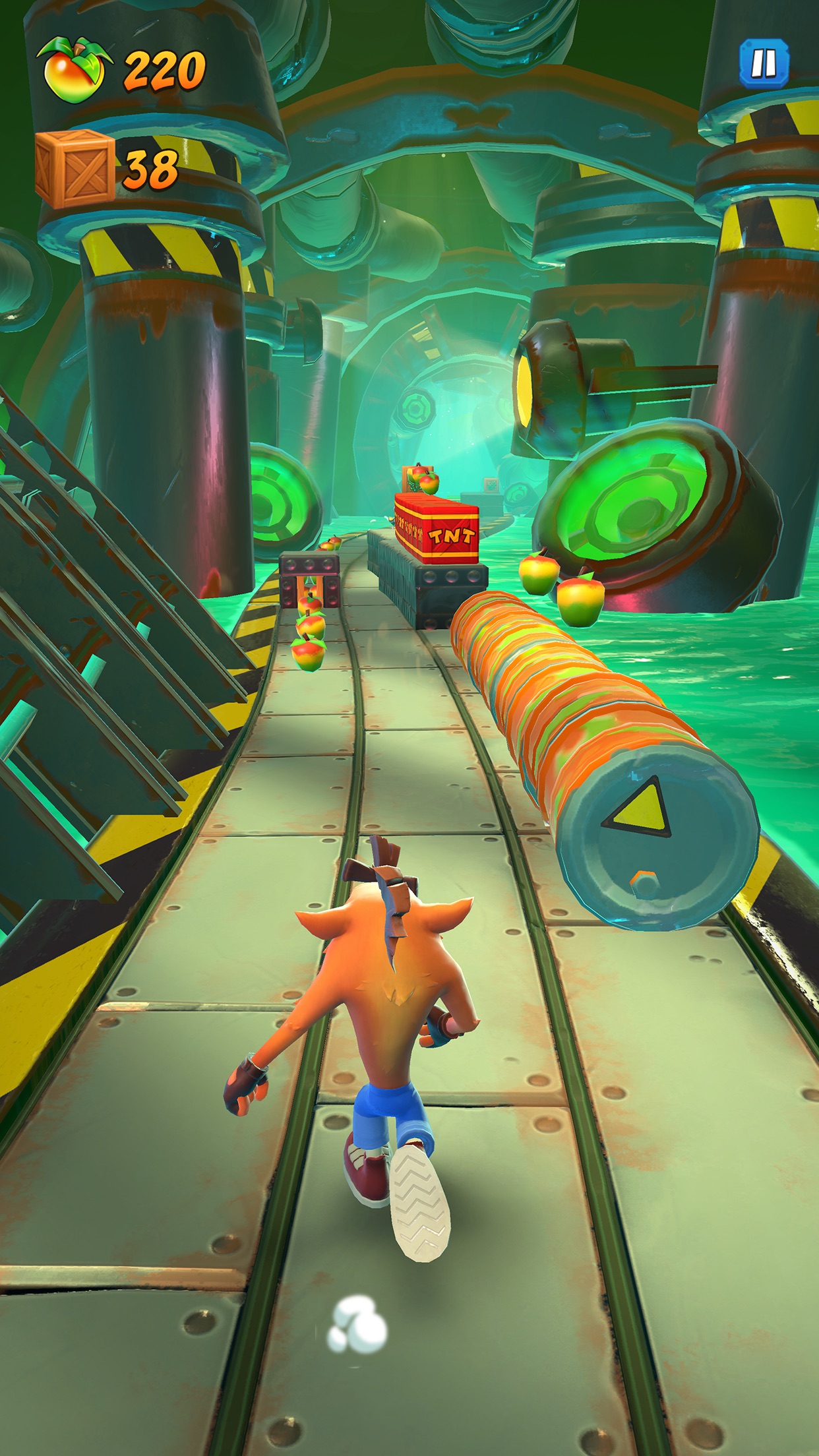 Screenshot do app Crash Bandicoot: On the Run!