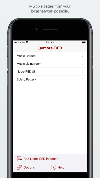 Screenshot #2 pour Remote-RED